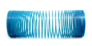 Coiled wire resistor